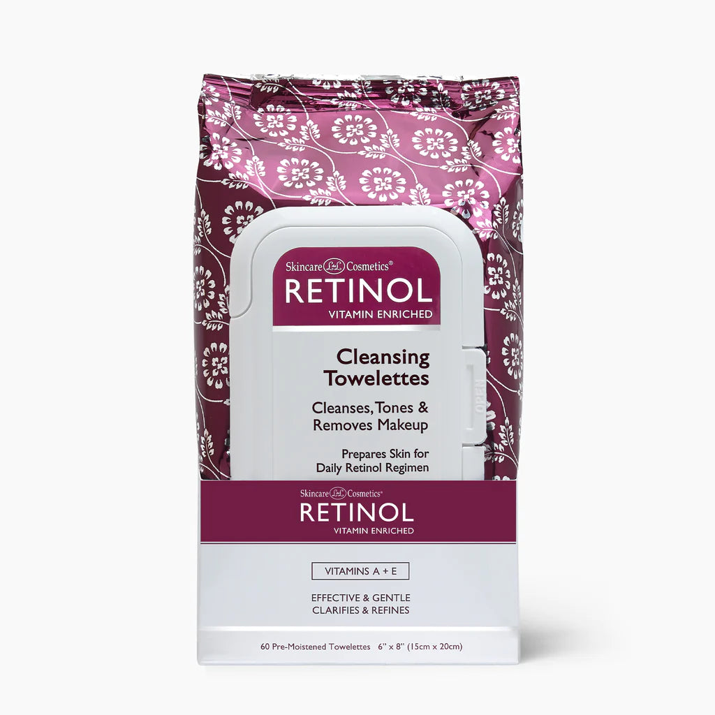 Retinol Cleansing Pre-Moistened Towelettes 60 Ct