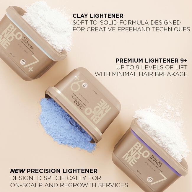 Schwarzkopf BlondMe Precision Lightener 7+ Up To 7 Levels of Lift 12.3 oz