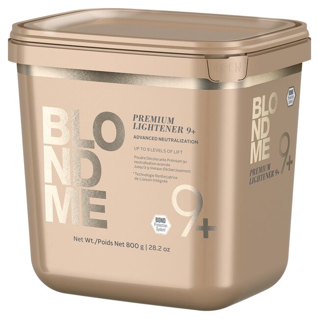Schwarzkopf Blondme Bond Enforcing Premium Lightener 9+ Lift Dust Free Powder 28.2 oz