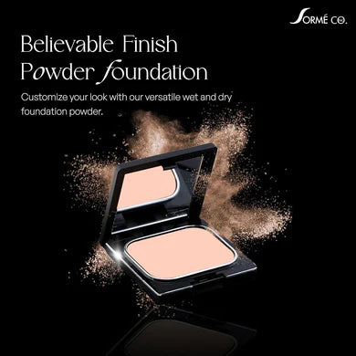 Sorme Believable Finish Powder Foundation Pure Beige 403