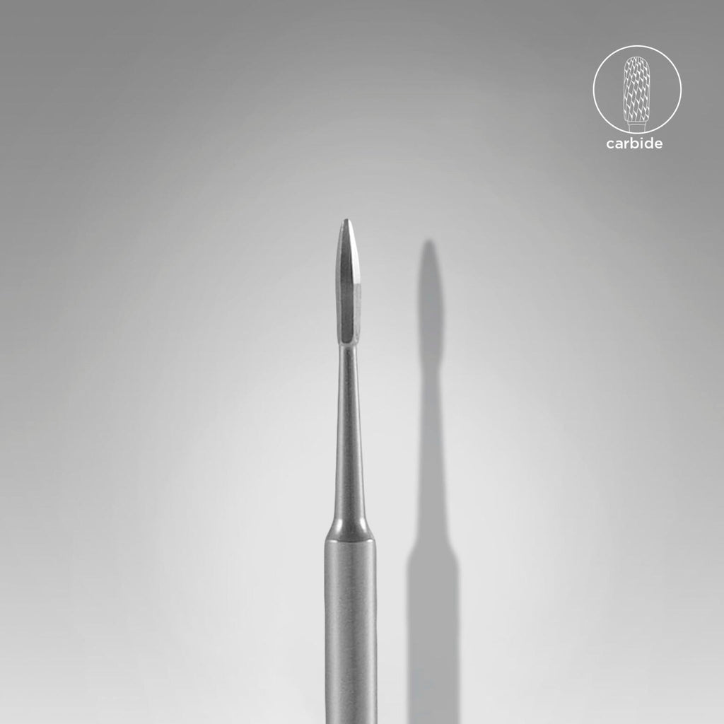 Staleks Pro Expert Carbide Nail Drill Bit Nail Cleaner Head Diameter 1.2 mm Working Part 2.5 mm FT11/012/2.5