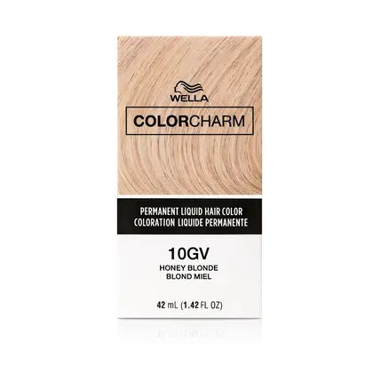 WELLA COLORCHARM Permanent Liquid 10GV Honey Blonde