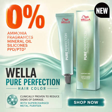 Wella Pure Perfection Permanent Ammonia-Free Hair Color 2 oz