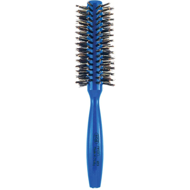 Creative Hair Tools Ariel Blue Italian 3ME Round Hair Brushes