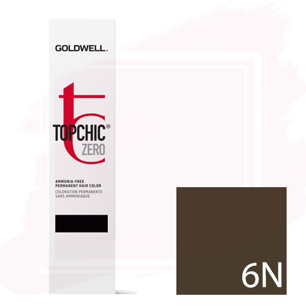 Goldwell Topchic Zero Ammonia Free Hair Color Tube 2.1 oz 6N Dark Blonde