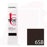 Goldwell Topchic Zero Ammonia Free Hair Color Tube 2.1 oz 6SB Dark Silver Blonde