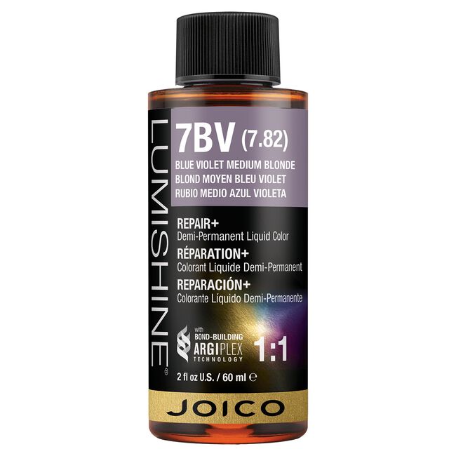 Joico Lumishine Repair+ Demi-Liquid Color Shades Ammonia-Free 2 oz