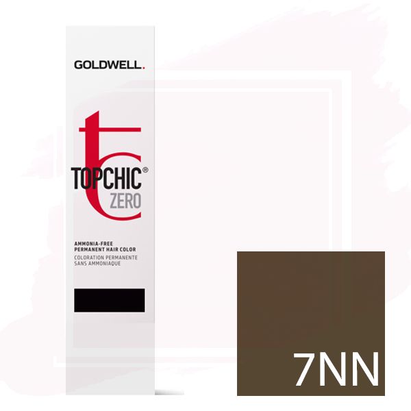 Goldwell Topchic Zero Ammonia Free Hair Color Tube 2.1 oz 7NN Extra Medium Blonde