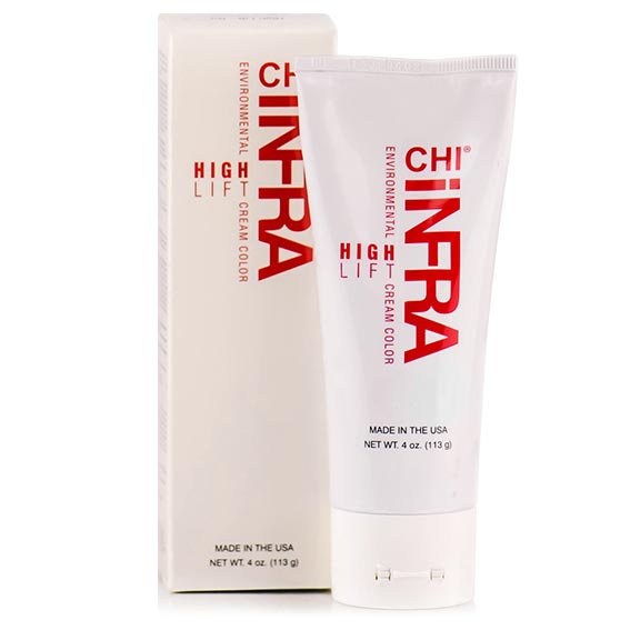 CHI Infra High Lift Ammonia Free Cream Color Up to 8 Levels of Lift 4 oz