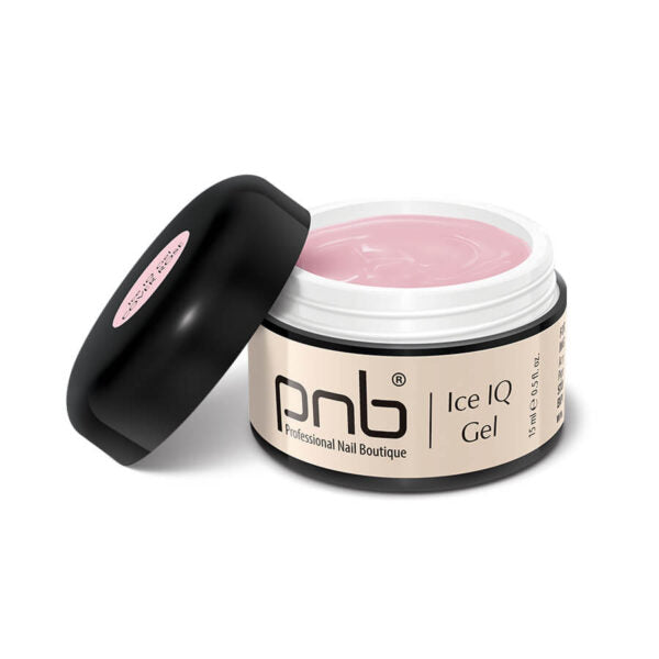 PNB Professional Nail Boutique UV/LED Ice IQ Gel 0.5 oz 15ml cover rose