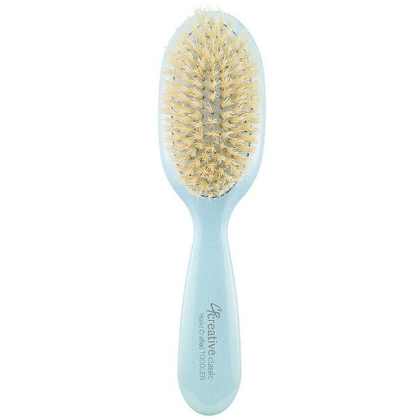 Creative Hair Tools Classic Toddler and Baby Hair Brush Blue