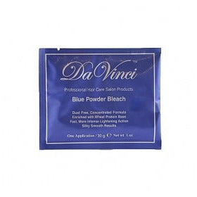 Da Vinci Creme Hair Color Blue Powder Bleach 1 oz