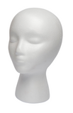 Diane Styrofoam Head 10 Inch White DES001