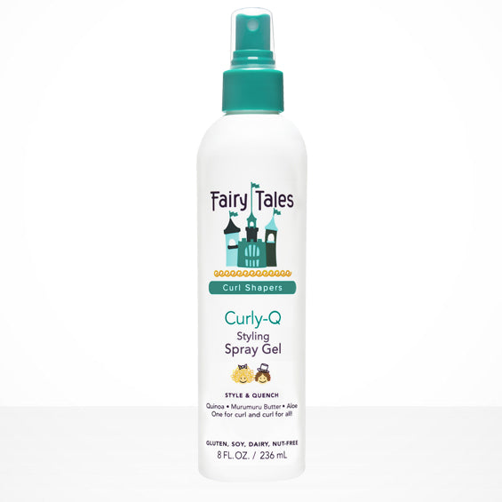 Fairy Tales Curl Shaper Curly Q Styling Spray Gel 8 oz