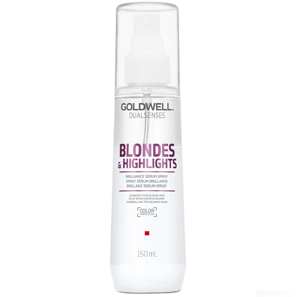 Skyldig klistermærke Skaldet Goldwell Dualsenses Blonde & Highlights Serum Spray 5 oz – Brighton Beauty  Supply
