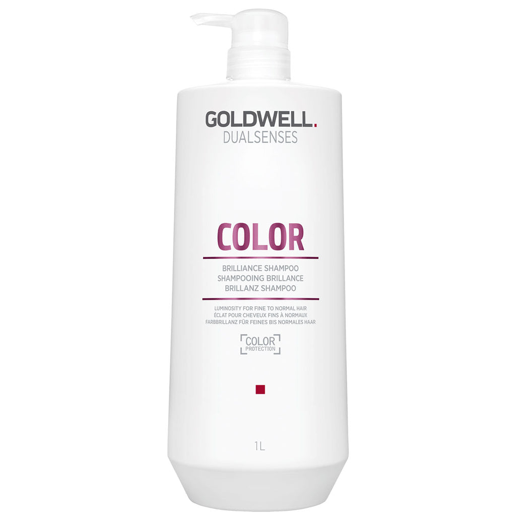 Duke Titicacasøen Den aktuelle Goldwell Dualsenses Color Brilliance Shampoo 1 Liter – Brighton Beauty  Supply