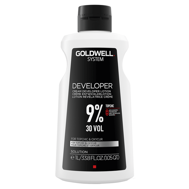 Goldwell System Cream Developer Lotion 9% 30 vol 33.8 oz