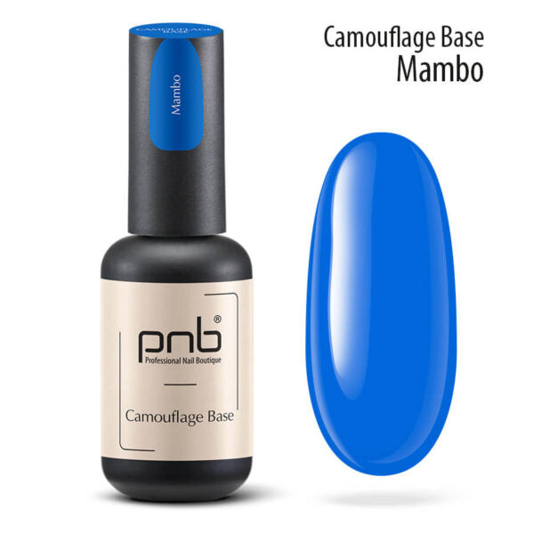 PNB Professional Nail Boutique Gel Nail Polish UV/LED Camouflage Base Neon Color 0.25 oz