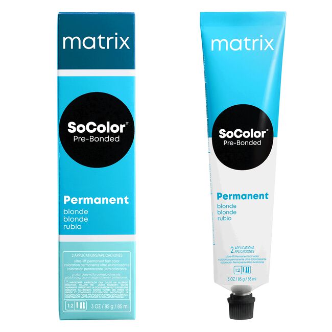 Matrix SOCOLOR EXTRA COVERAGE PERMANENT CREAM COLOR 3 oz or Cream Developer  – Moda pé no chão