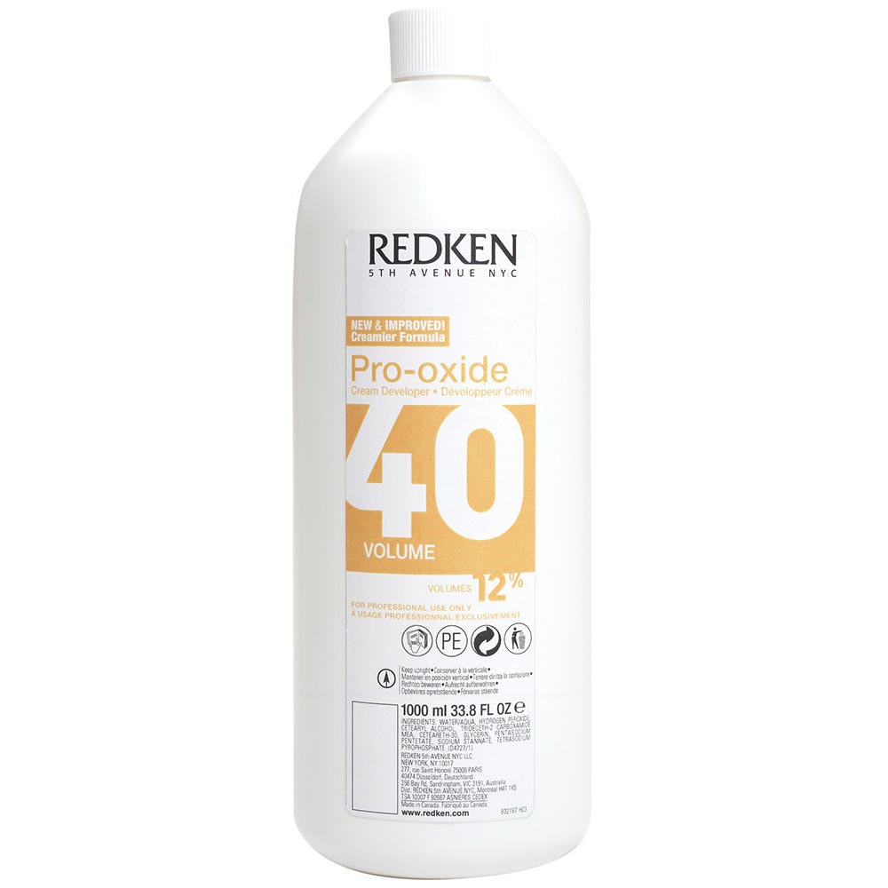 Redken Pro-Oxide Cream Developer 40 Volume 33.8 oz