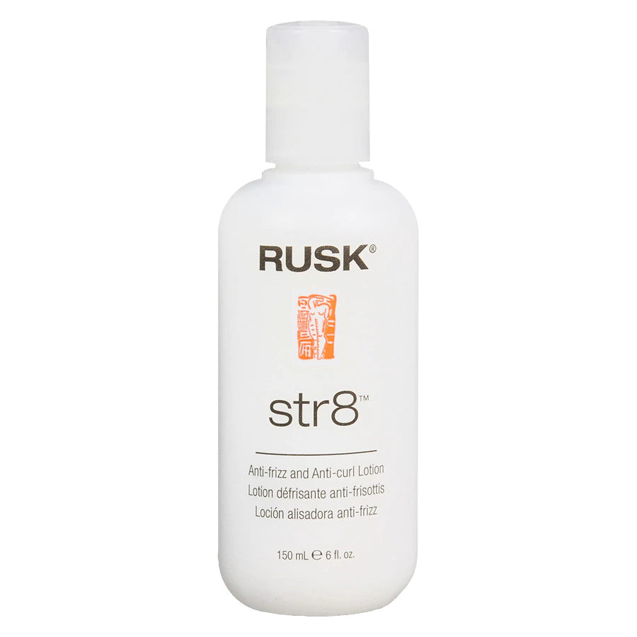 Rusk Str8 Anti Frizz and Anti Curl Lotion 6 oz