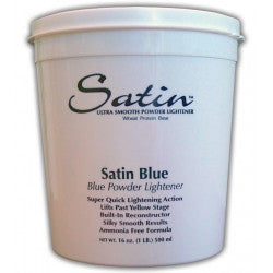 Satin Blue Powder Lightener 16 oz