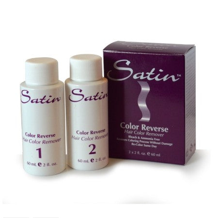 Satin Color Reverse Hair Color Remover Kit 2 x 2 oz