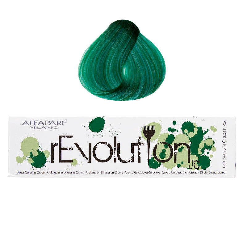 Alfaparf Milano rEvolution Direct Coloring Cream 3.04 oz Green Pastel