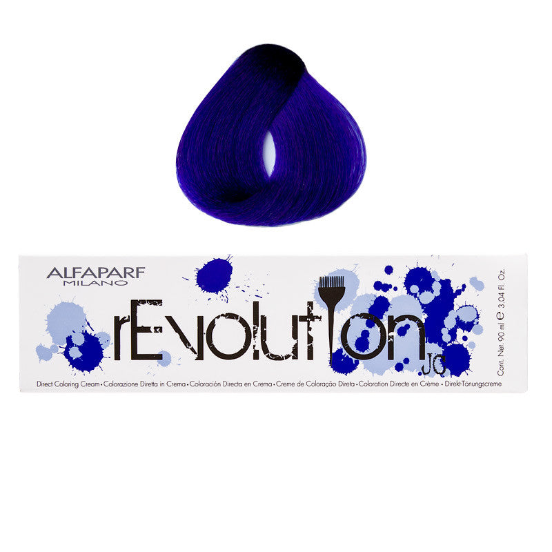 Alfaparf Milano rEvolution Direct Coloring Cream 3.04 oz True Blue