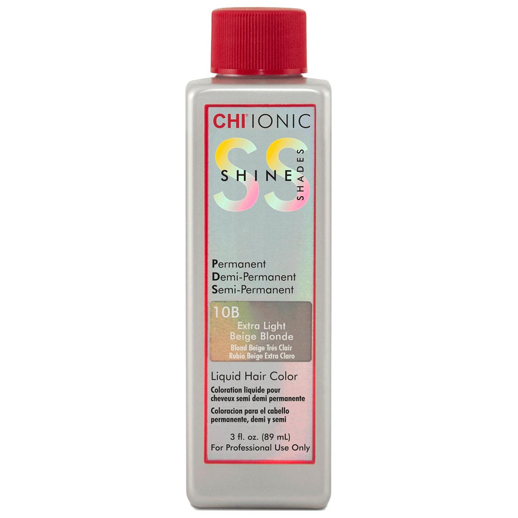 CHI Ionic Shine Liquid Hair Color 3 oz 10B Extra Light Beige Blonde