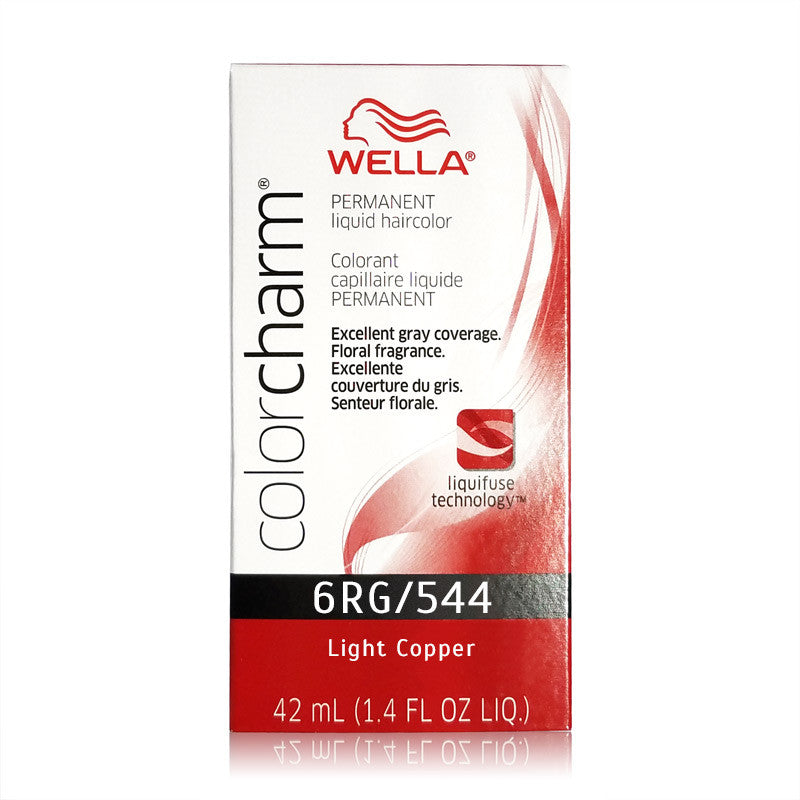 Wella Color Charm Permanent Liquid Color 1.4 oz 5RG - 445 Light Auburn