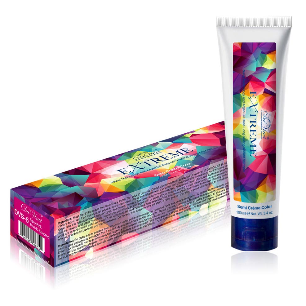 Da Vinci Extreme Semi Permanent Ammonia Free Hair Color 3.4 oz