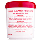 Dinur Cosmetics Tomato Cucumber Moisturizer For Normal Oily Skin 16 oz