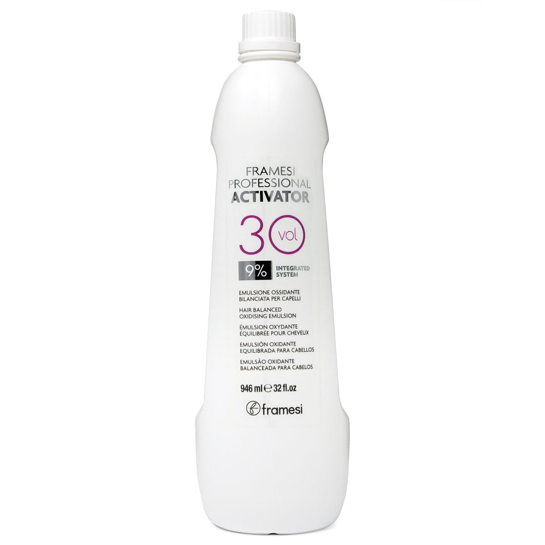 Framesi Framcolor Activator Liquid-Cream Developer 30 Vol 32 oz ...