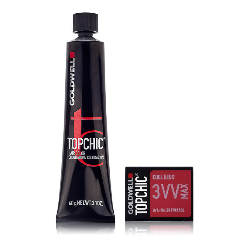 Goldwell Topchic Permanent Hair Color Tube Max Reds 2.1 oz