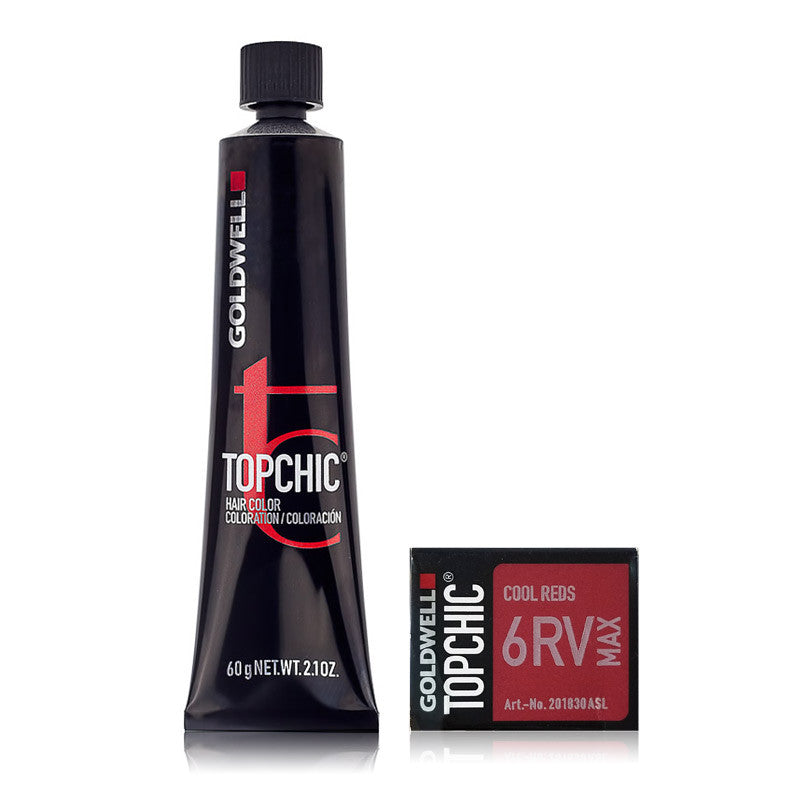 Goldwell Topchic Permanent Hair Color Tube Max Reds 2.1 oz