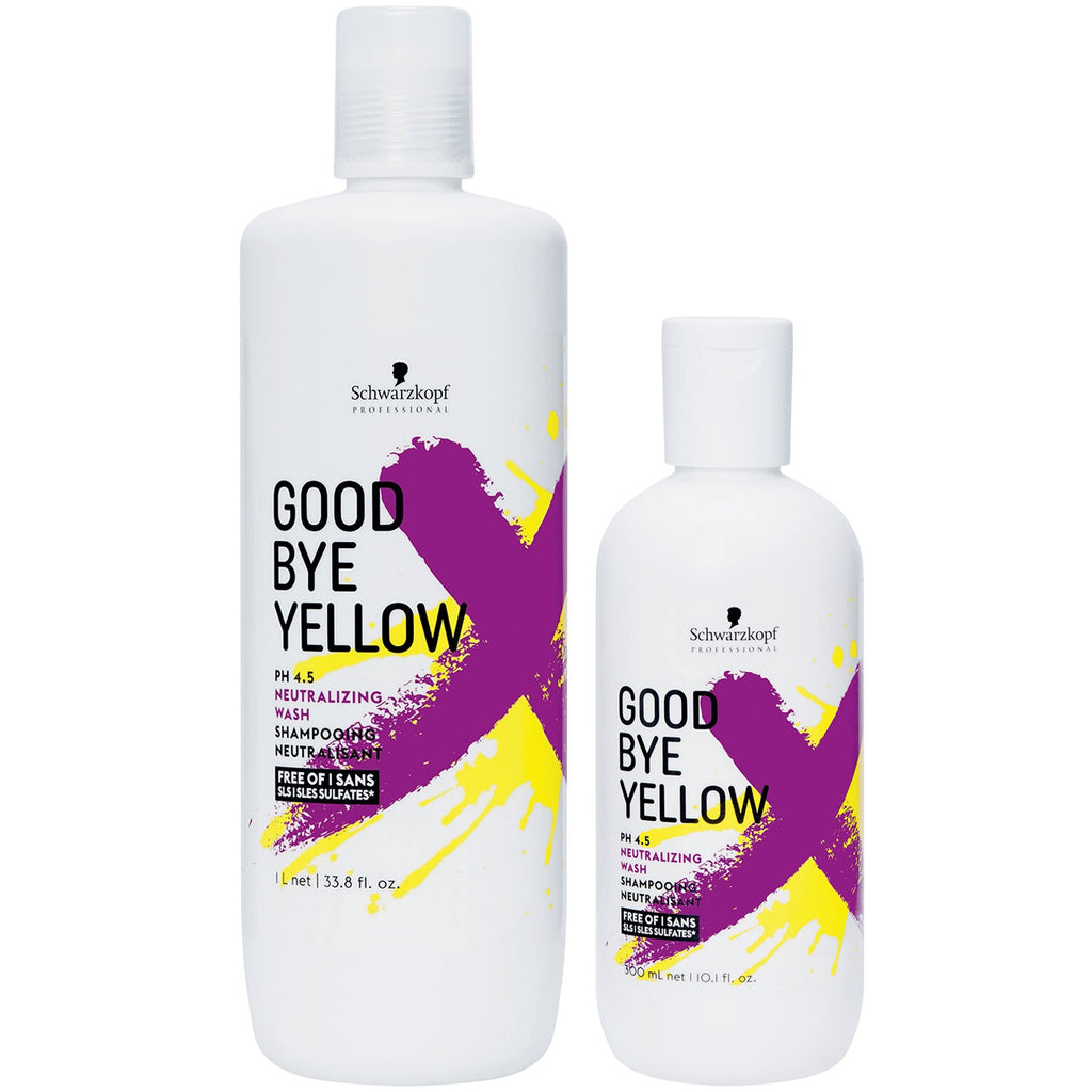 Schwarzkopf Good bye Yellow Neutralizing Wash Shampoo