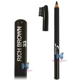 Sorme Waterproof Brow Pencil With Brush Rich Brown 33