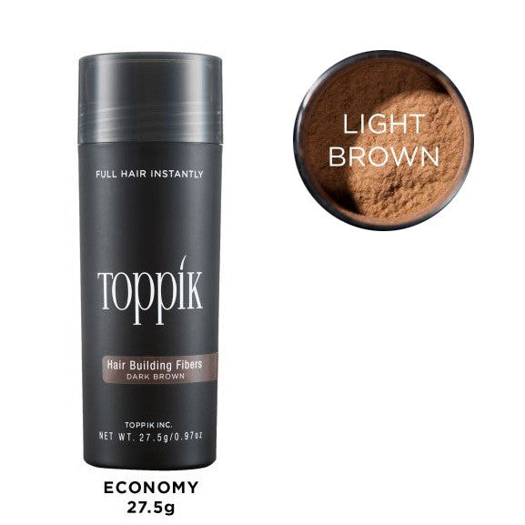 Kit TOPPIK Fibres Capillaires 27,5 G + Spray Fixateur 118 Ml - Pour Densifier Les Cheveux - Neuf USA